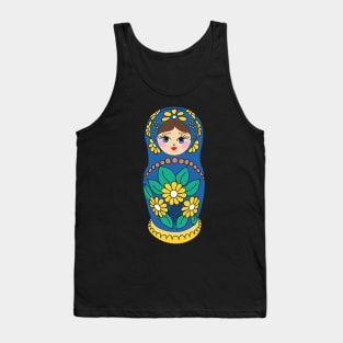 Matryoshka, Nesting doll, russian doll, cute doll Tank Top